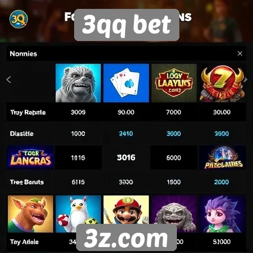 Comparação entre jogos populares na 3qq bet
